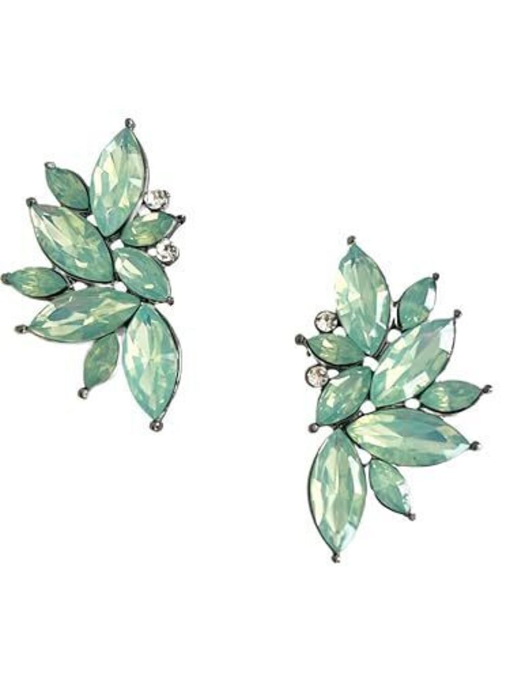 9367 Antique Vintage Retro Art Deco Style Sea Foam Mint Green Tiffan Aqua